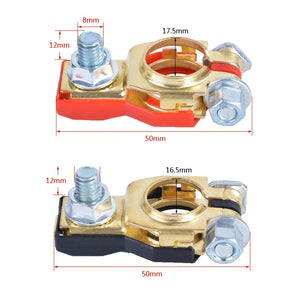 A Pair Auto Power Supply Box Clamp Connectors High Quality Storage