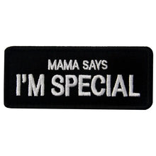 Embroidered Patch Mum Says I'm Special Patch Fun Motorbike Tactical Patch Army Airsoft  Patch Embroidery  Appliqu Patches