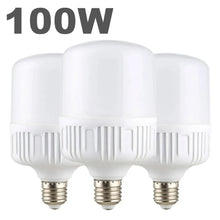 100W E27 LED Screw Mouth Light 220V High Brightness Light Bulb White