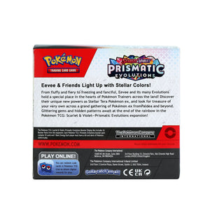 360 Pcs Pokemon Card Prismatic Evolutions Obsidian Flames PALDEAN