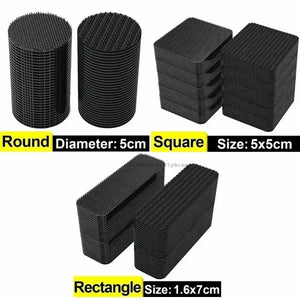 Black Adhesive Tape Household Use Touches Fastener Pad Fixed Patch