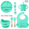 Cyan 8 Pcs