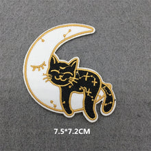Punk Embroidered Patches for Clothing Iron on Patches Appliques Diy Anime Clothes Thermoadhesive Stickers