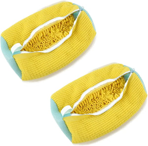 1/2PCS Washing Shoes Bag Cotton Laundry Fluffy Fibers Easily Remove