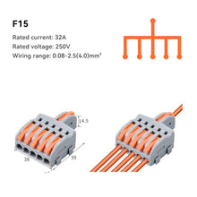 1/5/10 PCS 1 in Multiple Out Fast Electrical Connectors Universal