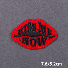 Warning Letters Embroidery Patches For Jeans Good Vibes Iron On patch Thermoadhesive Patches For Clothes Applique Stickes Logo