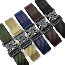 Tactical waist belt, suitable for both men and women. Outdoor canvas belt, a multi-functional belt for military enthusiasts with