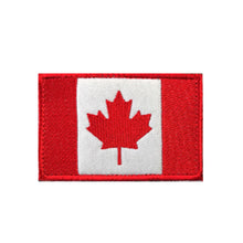 Canada Flag Patch Maple Leaf Flag 4-color Embroidered Flag Tactical Military Patches Army Applique Stripe Badge