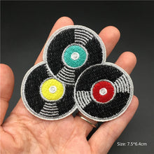 Punk Embroidered Patches for Clothing Iron on Patches Appliques Diy Anime Clothes Thermoadhesive Stickers