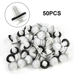 50Pcs Auto Bumper Mudguard Automotive Fastener Clip Car General