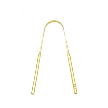 3 Colors Stainless Steel Tongue Scraper U-shaped Metal Fresh Breath