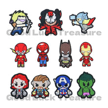 Marvel Spiderman Avengers Superhero  Embroidery Patch Clothing Thermoadhesive Patches on Clothes DIY Garment Jacket Accessories