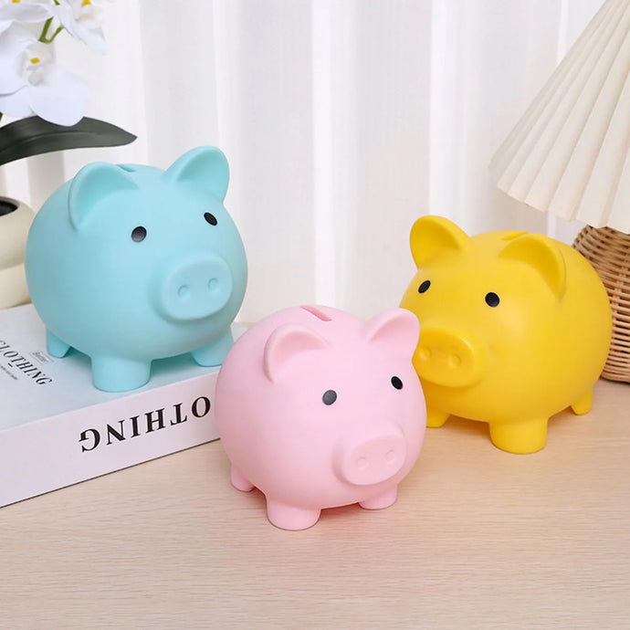 Small Piggy Bank Money Boxes Storage Kids Toys Home Decor Money Saving