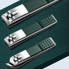 7/10/12/18 pcs Spring Green New Stainless Steel Nail Clippers Set