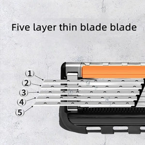 4/12/24 Pcs 5-layer Men's Razor Fusion Pro Power Shaving Shaver Male