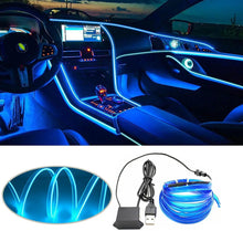 3M-5M Atmosphere Lamp EL Cold Light Line With DIY Decorative Dash