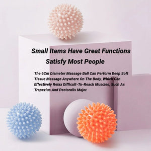 6CM Sport Massage Ball Myofascial Release Massager Spiky Deep Tissue
