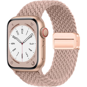Braided Strap For Apple Watch Band 44mm 40mm 45mm 49mm 41mm 38 buckle