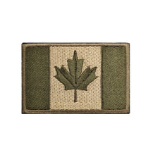 Canada Flag Patch Maple Leaf Flag 4-color Embroidered Flag Tactical Military Patches Army Applique Stripe Badge