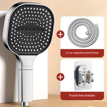 3 Modes Large Panel Shower Head 13cm High Pressure Spa Adjustable