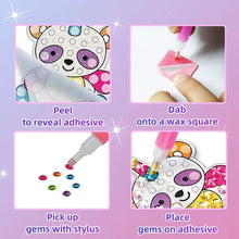 DIY 12 Stickers Diamond Paintings Kit Create Arts Education Craft