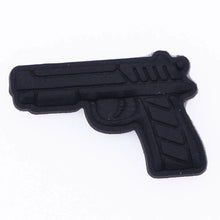 Army Shoes Charms For Men Gun UZI Rifle Pistol Shoes Decorations For Clog Sandals Accessories For Adults Party Gifts