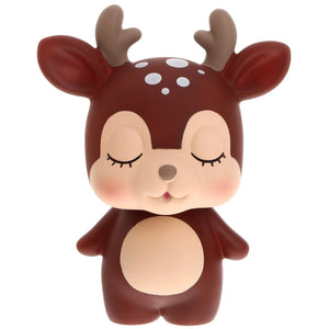 Cartoon Cute Deer Shape Piggy Bank Coin Storage Container Money Jar