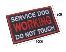 Pet Service Dog In Training SECURITY PATCH BADGES Therapy Dog PET DO NOT EMOTIONAL SUPPORT Patches for DOG PET Harness Vest