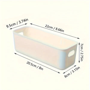 10pcs multifunctional storage box durable large-capacity desktop