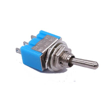 10Pcs DIY Toggle Switch ON-OFF-ON  3Pin 3 Position Latching MTS-103