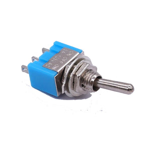 10Pcs DIY Toggle Switch ON-OFF-ON  3Pin 3 Position Latching MTS-103