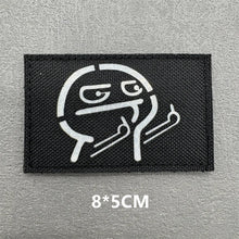 3D Tactical Patches IR Reflective Badge on Backpack Vest Clothing DIY Morale Tactical Badges Hook&Loop Laser Cut Supplies