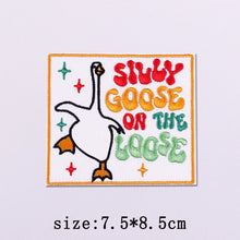 Little Yellow Duck Embroidery Patches For Clothing Hip Hop Animal Patch Iron On Patches On Clothes Fusible Patch Stickers Badges