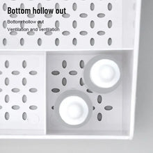 1pc White New Drawer Makeup Storage Box Dormitory Finishing Plastic