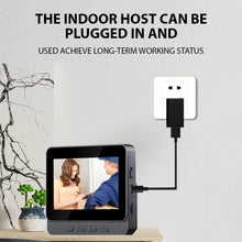 4.3'' IPS Screen 2.4G Wireless Visual Intercom Doorbell with Screen