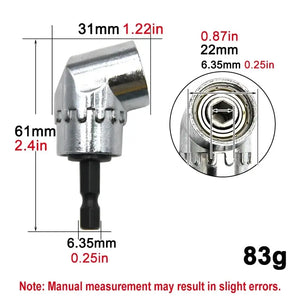 Bending Screwdriver Joint Black Hexagonal Handle Conversion Connect