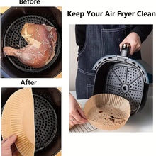 100Pcs Air Fryer Baking Paper Liner Oil-proof Disposable Parchment