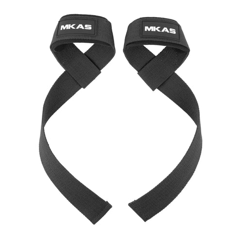 1 Pair Gym Sports Fitness Wrist Band Anti-slip Pull Up Weight Lifting