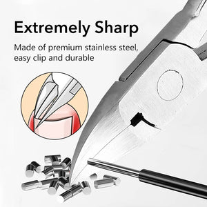 1Pcs Professional Material Toe Nail Clipper For Ingrown Thick Toenails