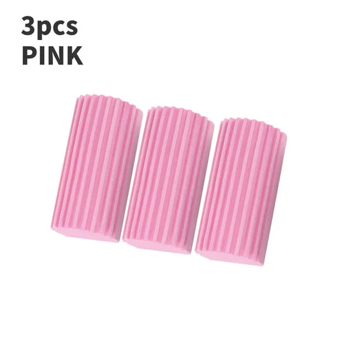 3Pcs/6Pcs Damp Clean Duster Sponge Home Car Wet Cleaning Sponge Duster