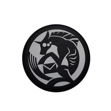 Morale printing Reflective Fabric Laser Cut SCP Foundation Art Icon Armband With Backpack Hook&Loop patches for clothing