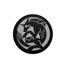 Morale printing Reflective Fabric Laser Cut SCP Foundation Art Icon Armband With Backpack Hook&Loop patches for clothing