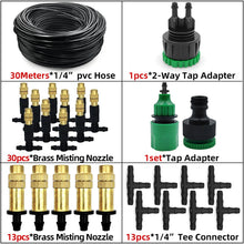 15M-30M Outdoor Misting Cooling System Garden Irrigation Watering