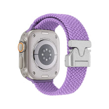 Braided Solo Loop Strap For Apple Watch band 44mm 45mm 46mm 40mm 41mm
