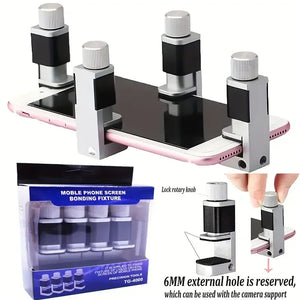 4 PCS Set Adjustable Phone Repair Clamp For Smartphones, Tablets,
