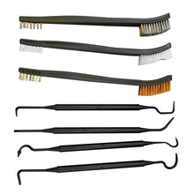 ALLSOME Double-end Steel Wire Brush & Nylon Pick Set Universal Hunting