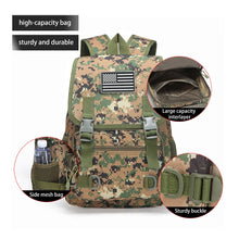 Camouflage Backpack Outdoor Hiking Camping Travel Rucksack with Multiple Pockets