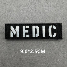 3D Tactical Patches IR Reflective Badge on Backpack Vest Clothing DIY Morale Tactical Badges Hook&Loop Laser Cut Supplies