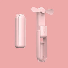 Portable Folding Electric Fan 3-in-1 Mini Handheld Cooling Fan