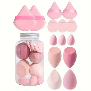 12/14Pcs Makeup Sponge Cosmetic Puff Foundation Sponges Blender Beauty